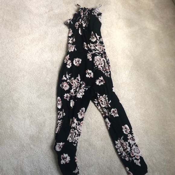 long flower print romper - Picture 2 of 2
